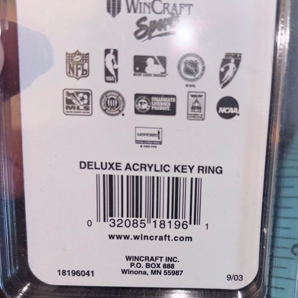Dale Earnhardt Jr 8 | Deluxe Acrylic Key Ring | WinCraft Racing | NASCAR | NEW - Picture 4 of 4